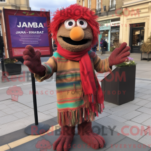 Jambalaya-maskotdraktfigur...