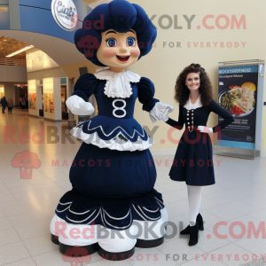 Navy Irish Dancer maskot...