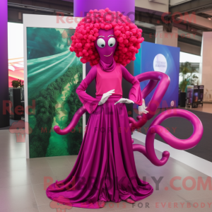 Magenta Medusa máscara de...