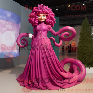 Magenta Medusa máscara de...