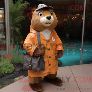 Rust Beaver Maskottchen...