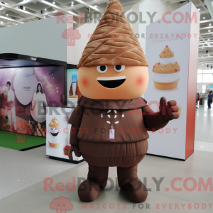 Personaggio mascotte cono...