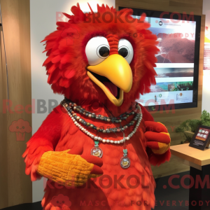 Chicken Parmesan mascot...