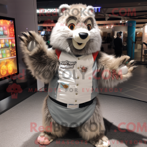 Silver Marmot mascot...