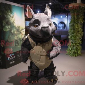 Black Rhinoceros mascot...