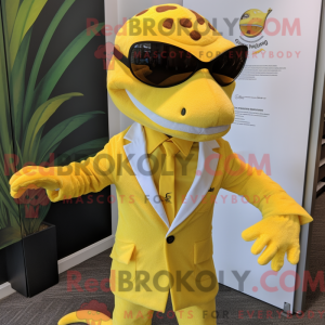 Gul Geckos máscara de...