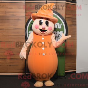 Peach Guinness maskot...