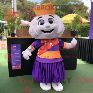 Purple Pad Thai mascot...