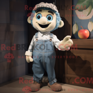 Creme æble maskot kostume...