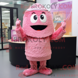 Pink Fried Rice maskot...