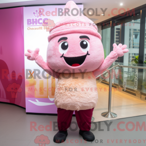 Pink Fried Rice maskot...