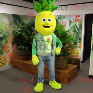 Lime Green Pineapple...