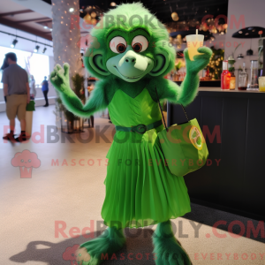 Máscara de Macaco Verde com...
