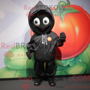 Sort tomatmaskotkostyme...