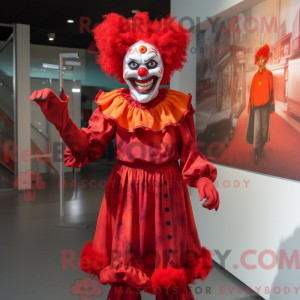 Disfraz de mascota Red Evil...
