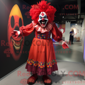 Disfraz de mascota Red Evil...