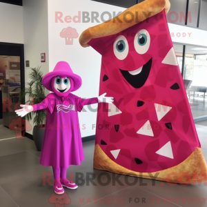 Magenta Pizza Slice...