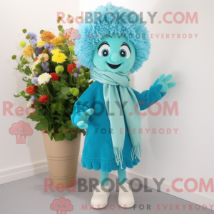 Postava maskota Cyan...