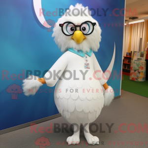 Costume mascotte de paon...
