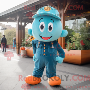 Disfraz de mascota Teal...