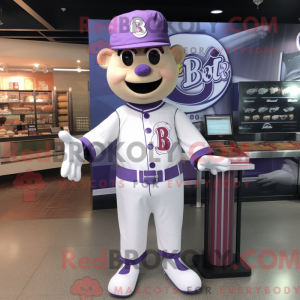 Lavender Bbq Ribs mascot...