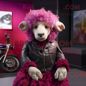 Disfraz de mascota Magenta...