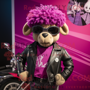 Disfraz de mascota Magenta...