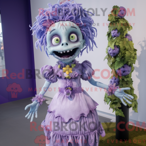 Lavendel Máscara de zumbi...