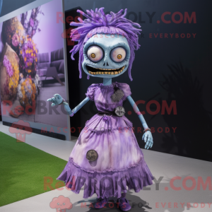 Lavender Zombie mascot...