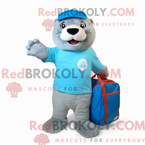 Sky Blue Otter...