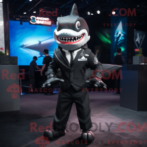 Personaggio mascotte Black...