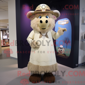Creme Buffalo maskot...