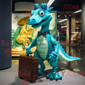 Turquoise Parasaurolophus...