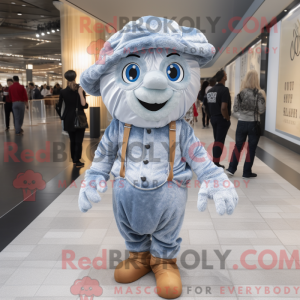 Sølv Croissant maskot...