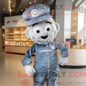 Sølv Croissant maskot...