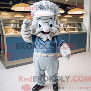 Silver Croissant mascot...