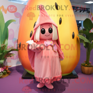 Pink Mango Maskottchen...