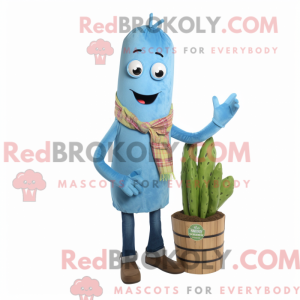 Disfraz de mascota Sky Blue...