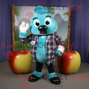 Disfraz de mascota de Apple...