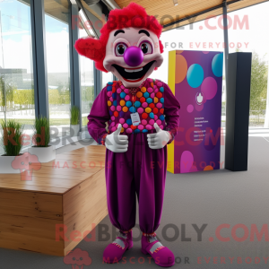Costume mascotte de Clown...
