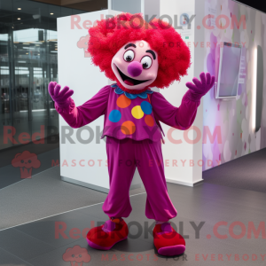 Disfraz de mascota Magenta...