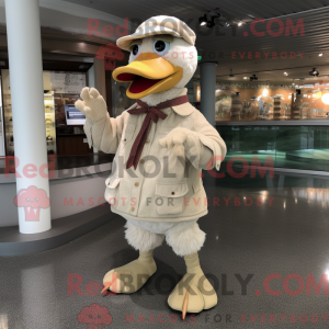 Figura de máscara de pato...