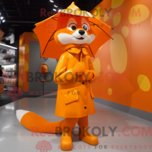 Postava maskota Orange...