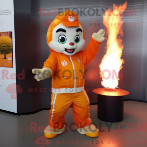 Disfraz de mascota Orange...