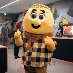 Guld kartoffel maskot...