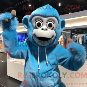 Sky Blue Monkey maskerad...