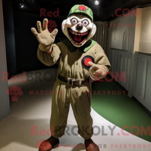 Costume de mascotte d Olive...