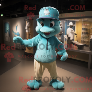Disfraz de mascota Cyan...