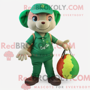 Postava maskota Green...