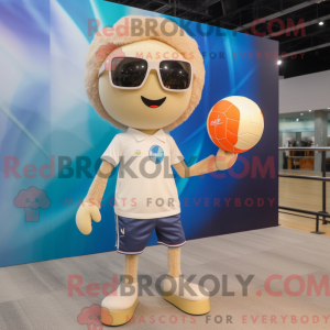 Beige Volleyball Ball...